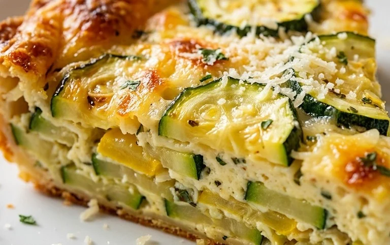 Crustless Zucchini Quiche Recipe