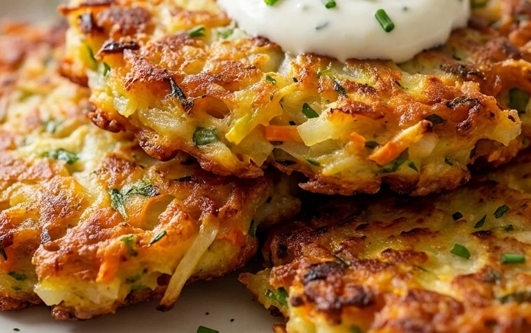 Vegetable Potato Fritters