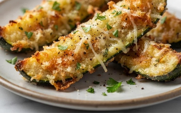 Baked Parmesan Zucchini