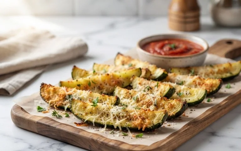 Baked Parmesan Zucchini