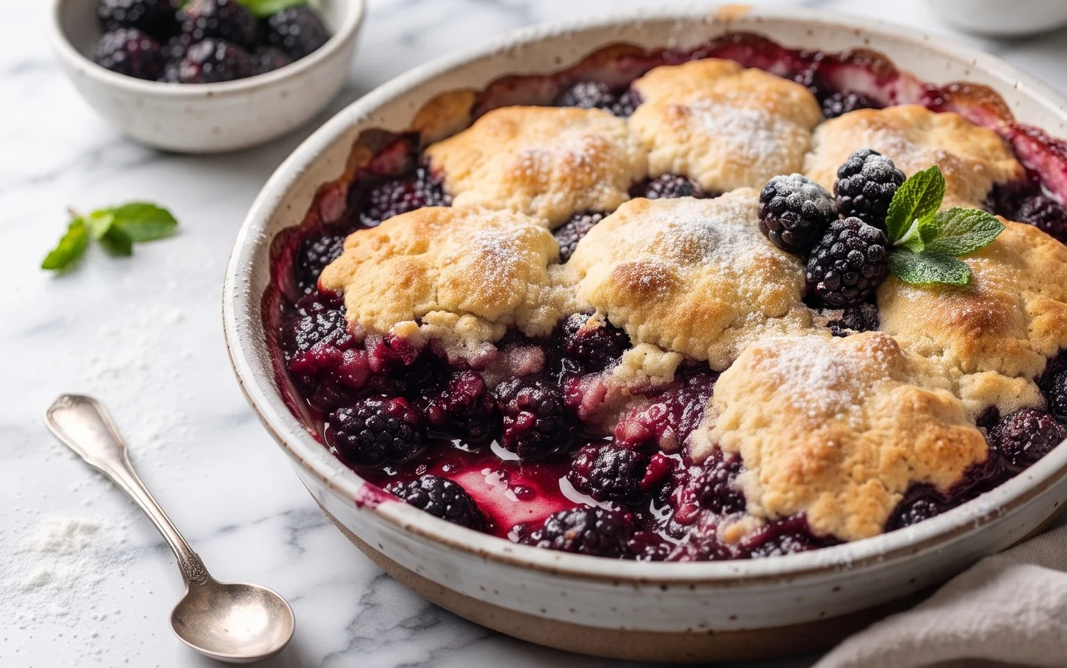 The Pioneer Women's Blackberry Cobbler