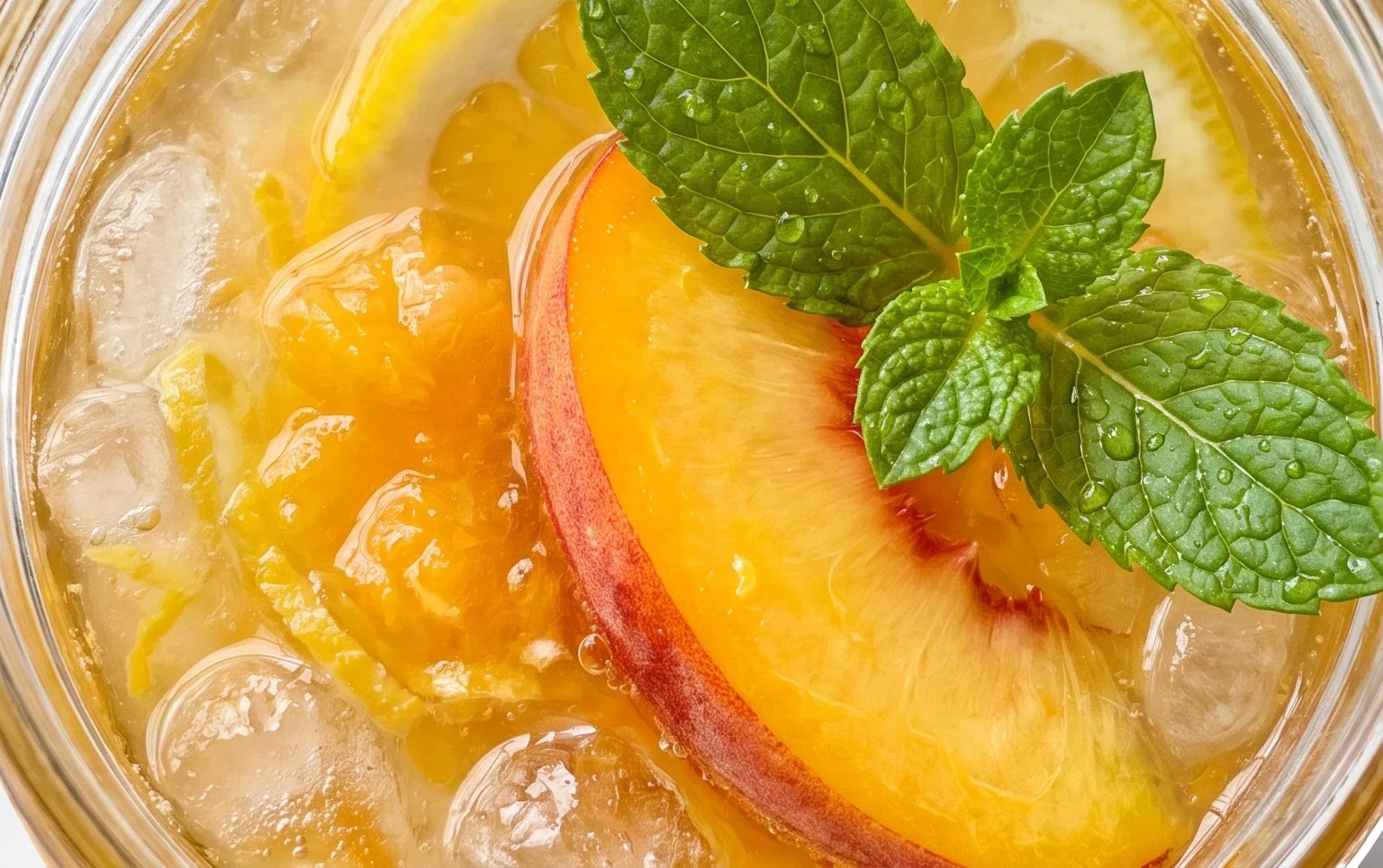 Refreshing Peach Lemonade