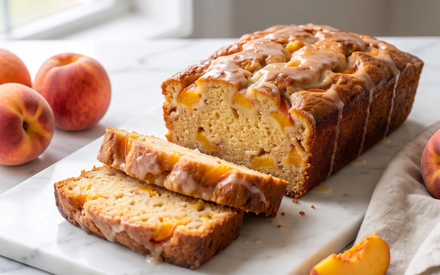 Southern Peach Bread