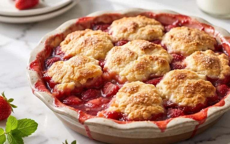 Strawberry Cobbler