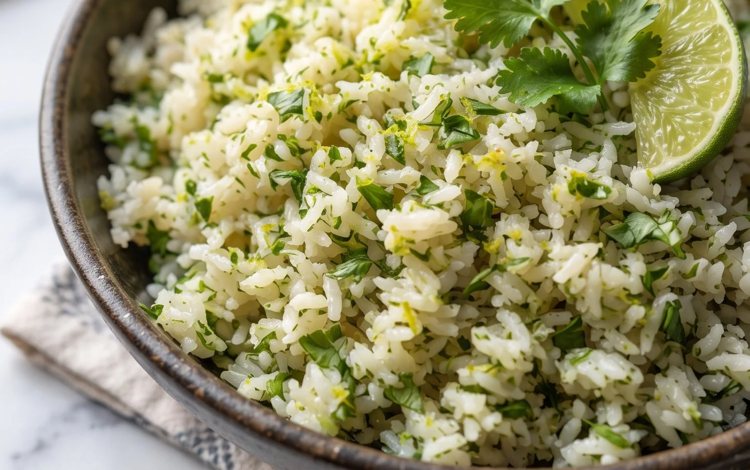 Perfect Cilantro Lime Rice