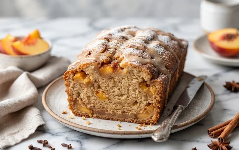 Spiced Peach Bread