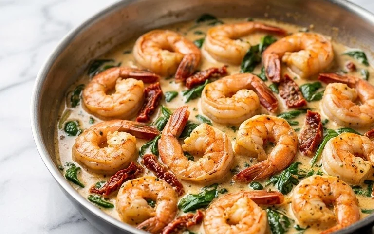 Tuscan Shrimp (One-Pan, 30-Minute Dinner)
