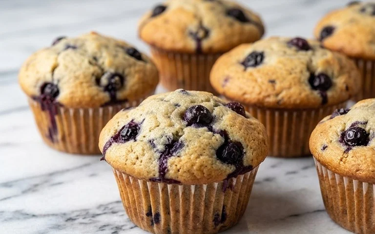 Homemade Blueberry Muffins