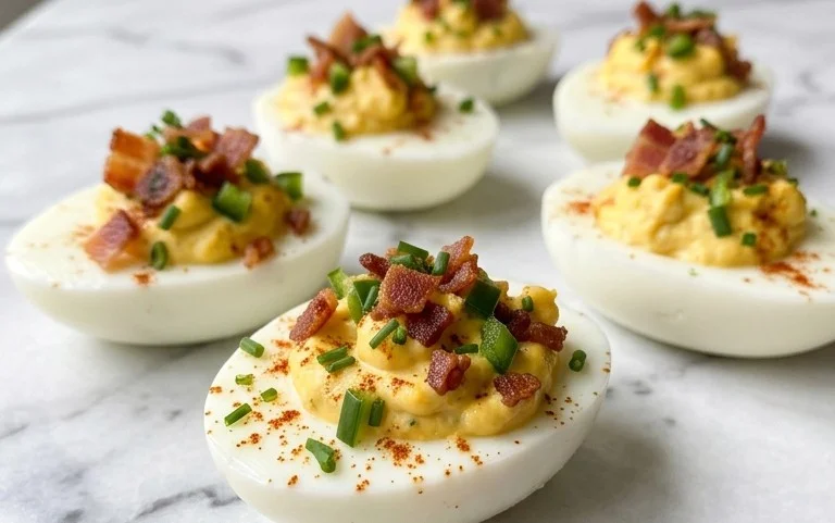 Jalapeno Popper Deviled Eggs