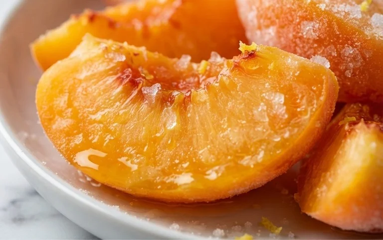 Freezing Peaches, How to Easily Freeze Peaches