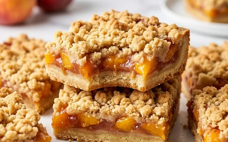 Fresh Peach Crum extractb Bars