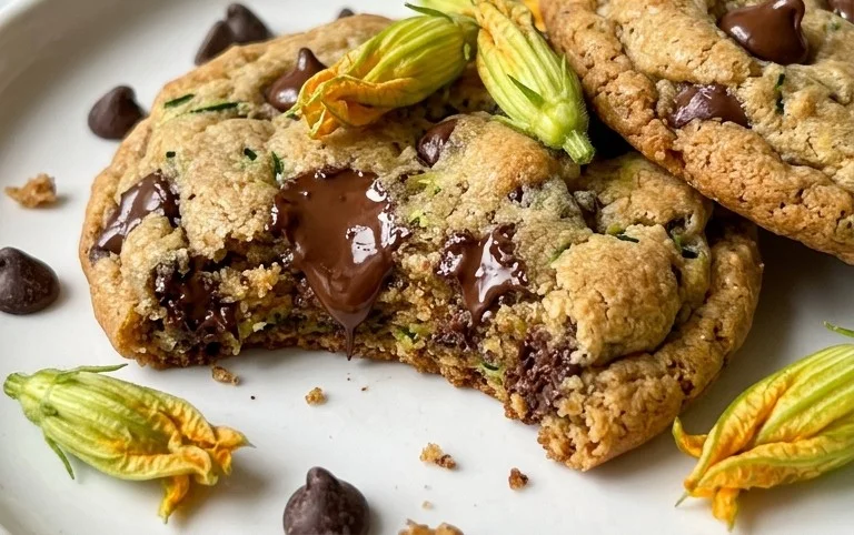 Zucchini Chocolate Chip Cookies