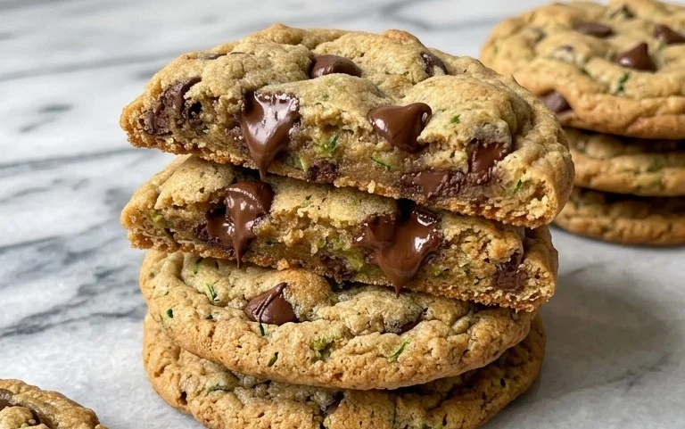 Zucchini Chocolate Chip Cookies