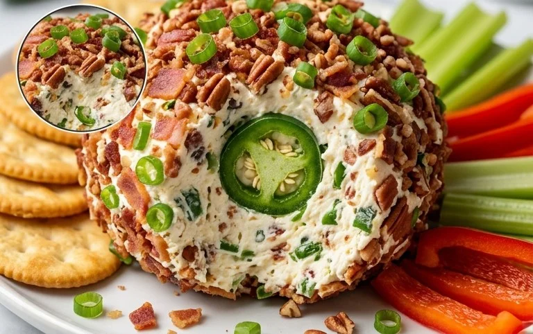 Jalapeno Popper Cheese Ball