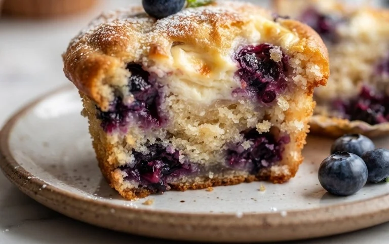 Berry Cream Cheese Muffins