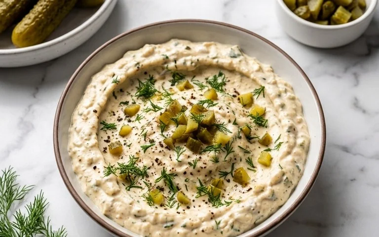 Easy Fried Pickle Dip (Dairy-Free Option)