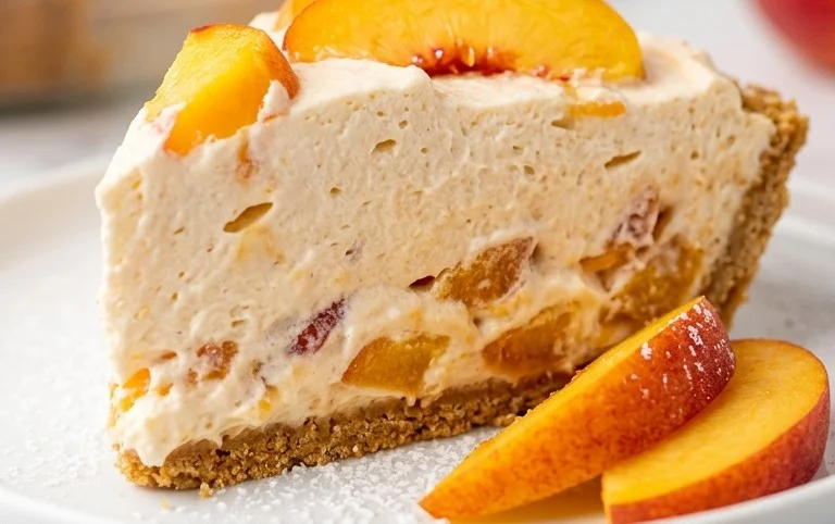 Peach Chiffon Pie