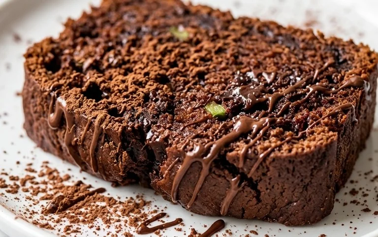 Double Dark Chocolate Zucchini Bread