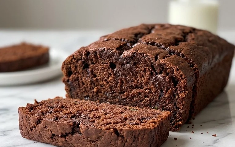 Double Dark Chocolate Zucchini Bread