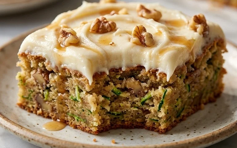 The Best Zucchini Bars
