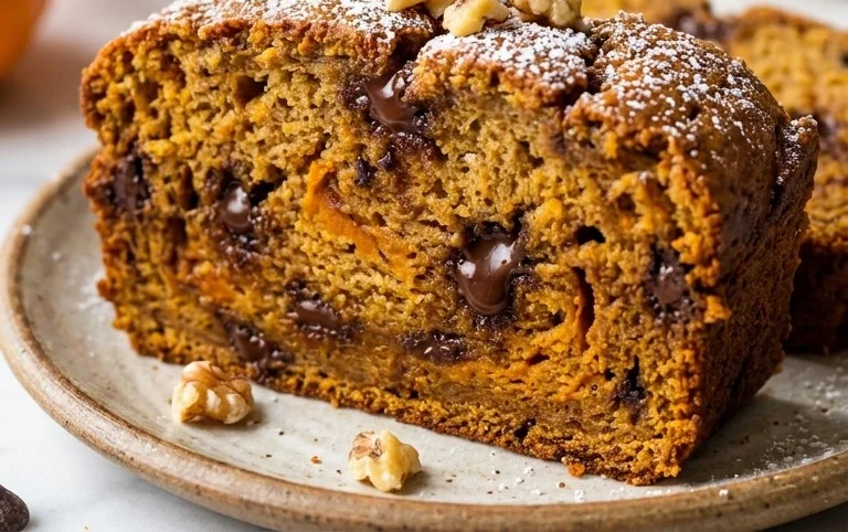 Pumpkin Chip Banana Bread