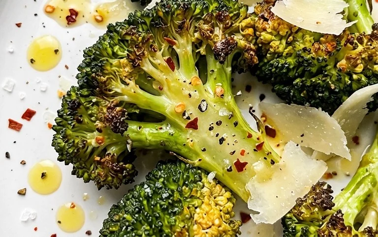 Oven Roasted Broccoli (Baked Broccoli)