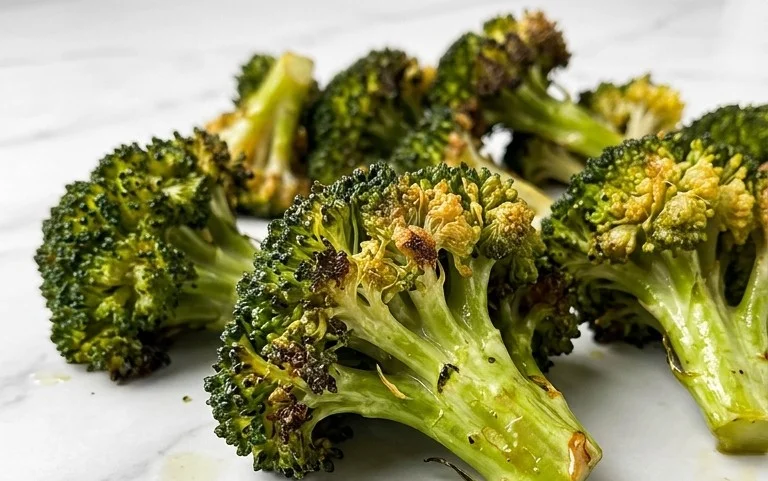 Oven Roasted Broccoli (Baked Broccoli)
