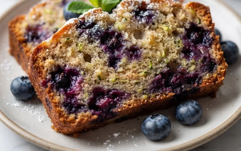 Blueberry Zucchini Bread