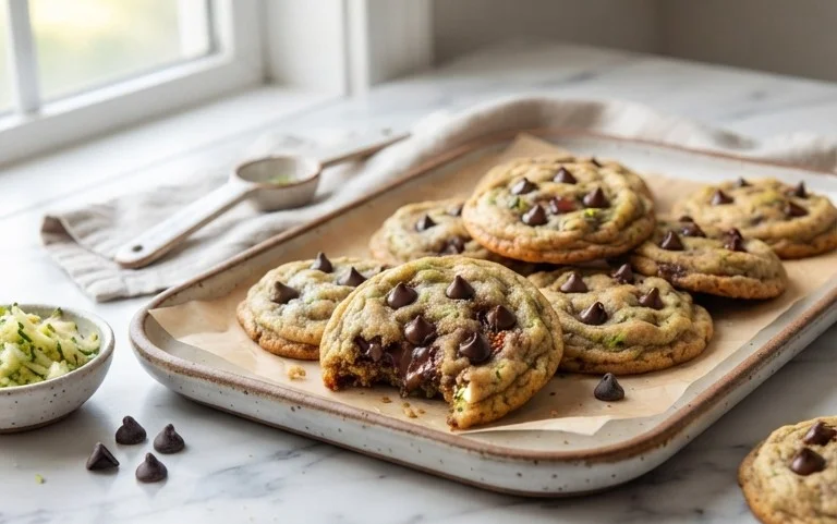 Chocolate Chip Zucchini Cookies
