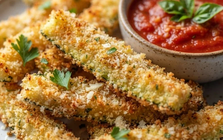 Baked Parmesan Zucchini Fries