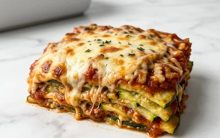 Three Cheese Zucchini Parmesan