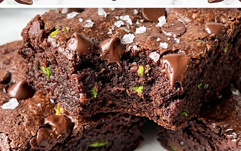 Secretly Healthy Zucchini Brownies