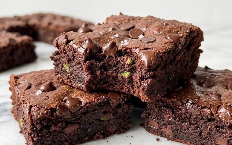 Secretly Healthy Zucchini Brownies